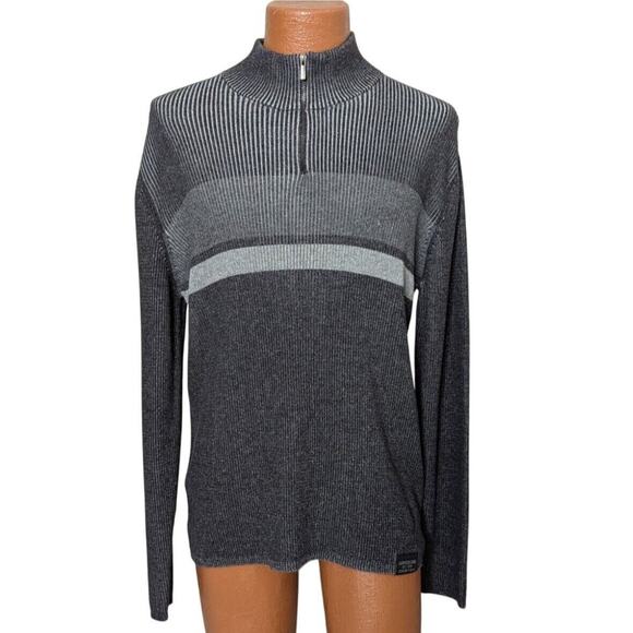 Colorblock Sweater Men XL Grandpa Preppy Casual Cabincore Comfort‎ Soft Warm - Picture 1 of 7
